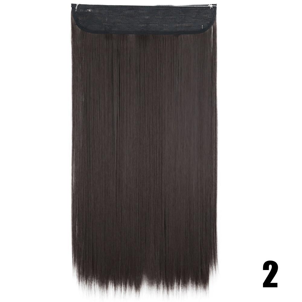 XINRAN 22-дюймовые модные женские волосы для наращивания, устойчивые к высоким температурам, синтетические волны, длинные волосы без клипс, невидимый парик для лески