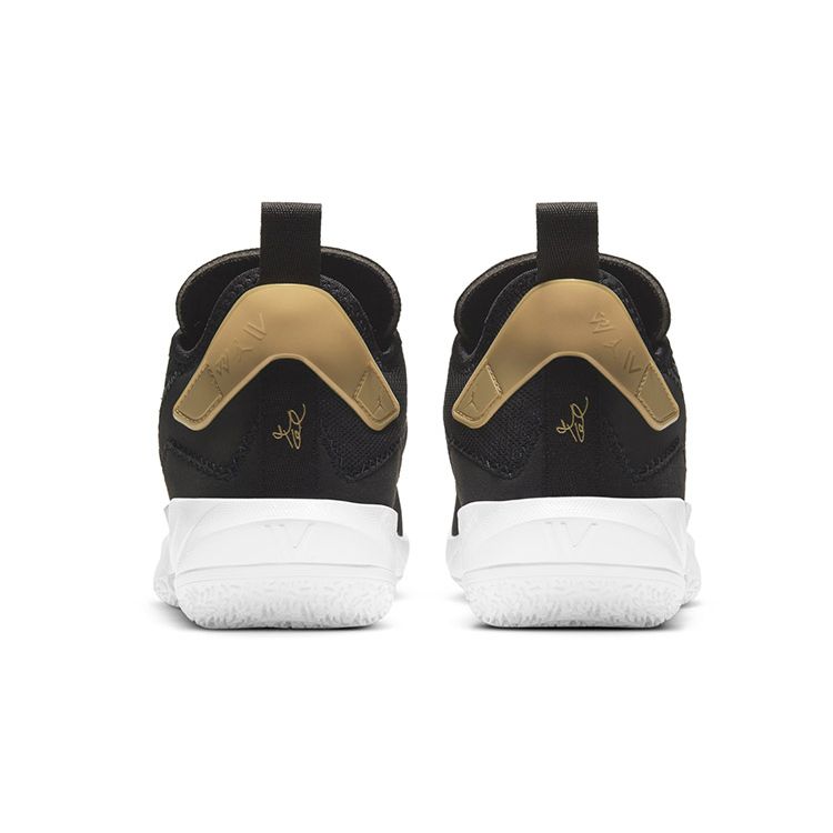Air Jordan Why Not Zer0.4 GS Family Черный Металлик Золотой Белый CQ9430-001
