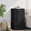 VidaXL Black Buffet 50x42.5x93 Cm Engineered Wood, Cabinet, Side Cabinet, Storage Cabinet, Cupboard, 846293