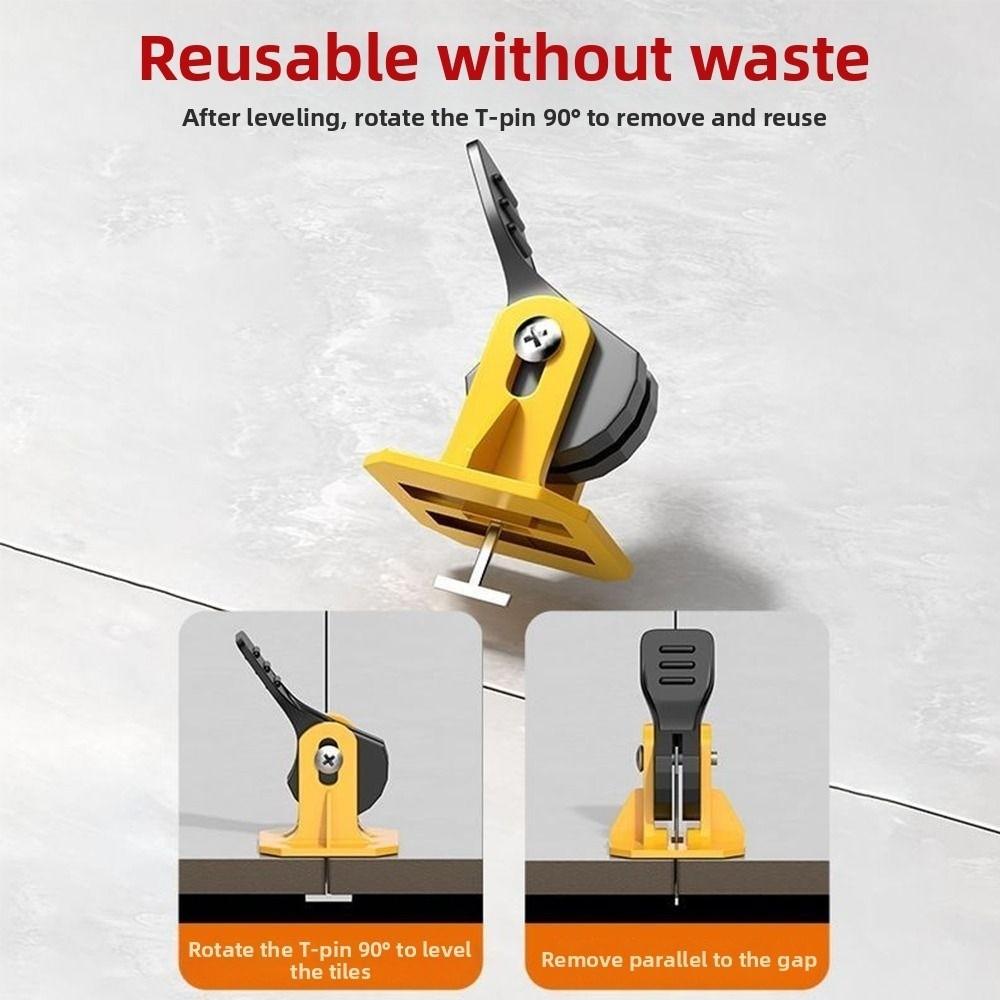 50Pcs Reusable Universal Leveling Spacers Floor Leveling Tools  Home Construction
