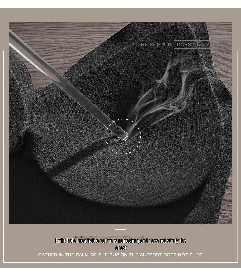 Summer U-shaped Backless Bra for Small-Chested Women with Chest Pads and Thin Style