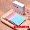 10 шт. Салфетка для чистки из микрофибры замши для линз, ткань для очков, для чистки очков