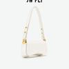 Women's Soft Structured Crossbody Bag - Vintage-Inspired Adjustable Shoulder Bag with Curved Silhouette for Casual Retro Outfits