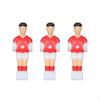 3 Pieces Soccer Table Mens Player Figures,Soccer Foosball Accessories
