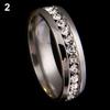Men Women Couple Stainless Steel Wedding Ring Titanium Engagement Band ARI
