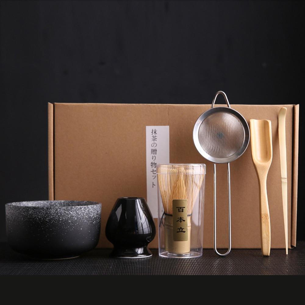 6 шт. бамбуковый керамический японский чайный набор матча многоразовый японский традиционный венчик для зеленого чая Часен