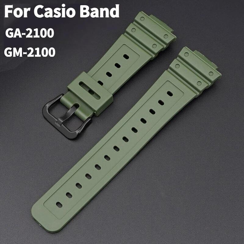 Сменный ремешок для часов Casio G-Shock DW-6900 5600E GW-M5610 GA2100 GD110 GLS8900 Силиконовый Резиновый Ремешок для часов Наручный ремешок