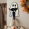 Functional Store Decorations Halloween Ghost Cat Wooden Hanging Hook for Keys Hats Decorative Cute Pumpkin Wall Hooks Hanger Home Living Room