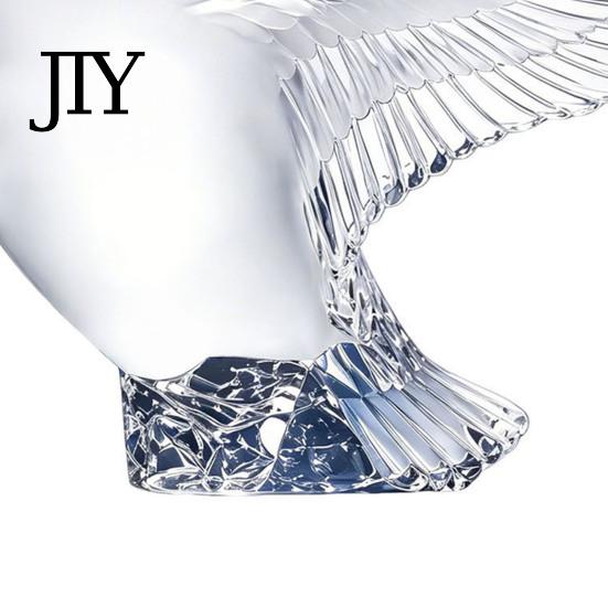 Sculpted Animal Bottle Goose Bird Shape Whiskey Decanter, 3D Glass Liquor Spirits Display Container for Bar Display, 350ml Art Wine Dispenser