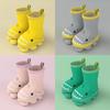 Cartoon Shark Children's Rain Boots Girls Baby Non-slip Rain Boots Children's Cute Water Shoes Waterproof Children's Rubber Shoes