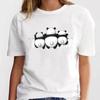 New Panda Lovely Cute T-shirt Clothing Cartoon Graphic Print Short Sleeve Fashion Casual Plus Size T Shirt Women
