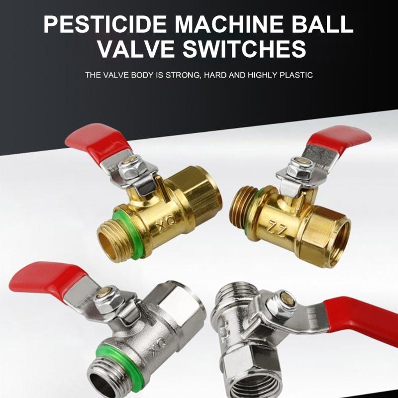 Stainless Steel Handle Valves Female And Male Thread Valves Shut Down Switch Water Gas Oil Switch Fitting