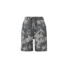 Yoga Dri-Fit Tie-Dye Print Drawstring Quick-Dry Straight-Leg Shorts Men Shorts Gray DX0921-060