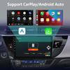 Android 14 2 Din автомобильный радиоприемник для Toyota Corolla Ralink 2014-2016 Мультимедийный видеоплеер Навигация MP5 Стерео Carplay Головное устройство