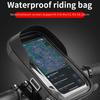 Waterproof Bike Phone Mount Holder - Touchscreen Case for Motorcycle Bicycle Navigation 4.5-6.4"
