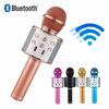 Wireless Microphone Professional Condenser Karaoke Mic Bluetooth Stand Radio Microphone Recording Studio