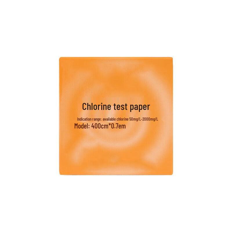 Chlorine Disinfectant Test Paper Strips