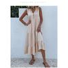 Summer Vest Dress Sleeveless Loose Casual Dress