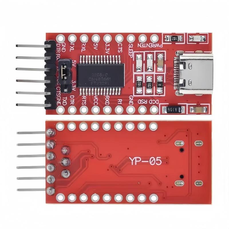 1 шт. USB-TTL Мини-адаптер / Тип-C FT232RL FT232 FTDI USB 3,3 В 5,5 В к TTL-последовательному порту для Arduino Ft232 Pro Mini