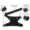 Compression Shoulder Brace for Men and Women, for Preventing Strains and Dislocation, Adjustable Fits Left and Right Arm