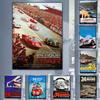 Solid Wood Frame 24 Hours Of Le Mans Original Race Car Poster Print On Canvas Wall Art Painting Picture For Living Room Home Decoration