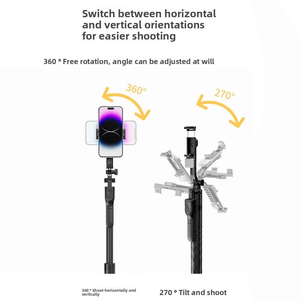 Adjustable Bluetooth Selfie Stick Portable Handheld Selfie Stick Tripod  Phone Accessories