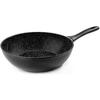 Wok Antiadhésif - IBILI - Natura - 24 Cm - Aluminium - Full Induction