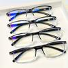 4Pcs Fashion Reading Glasses Classic Design With Pc Material Unisex Fit Comfortable Reading Experience For Adult +1.0 To +4.0