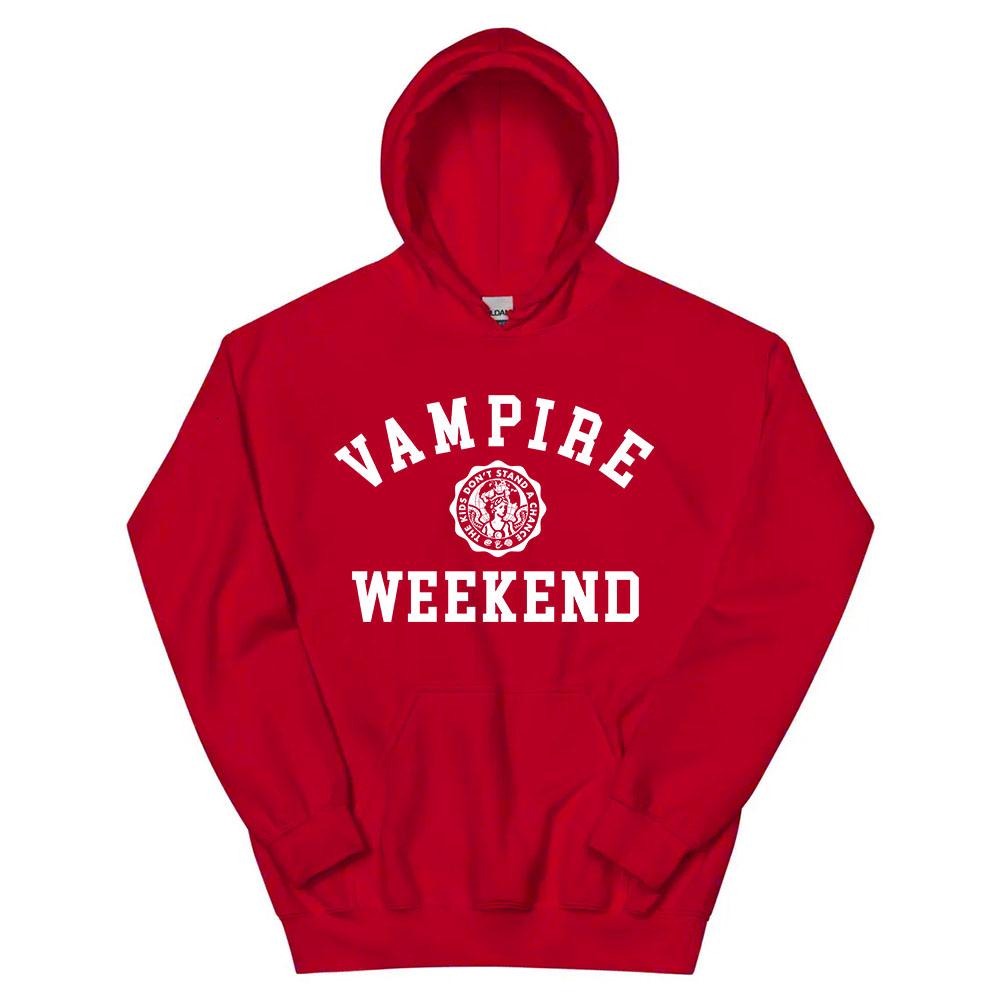 VAMPIRE WEEKEND Худи для рок-группы с длинным рукавом, флисовые толстовки с капюшоном, хип-хоп, унисекс, уличная мода, мужские и женские топы