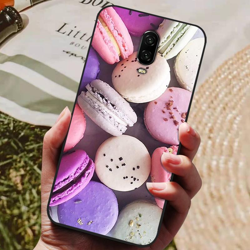 Чехол для Oneplus 6 6T Силиконовый Мягкий ТПУ Задняя Крышка Чехол для Телефона Для One Plus Oneplus 6t 6 T Чехол Черный Чехол Coque Fundas Capa