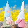 Handmade Design Easter Bunny Gnome Faceless Feature Easter Elf Decorations  Easter Decor