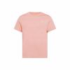 Однотонная розовая футболка с коротким рукавом и круглым вырезом Dopamine Slim Fit для мужчин
