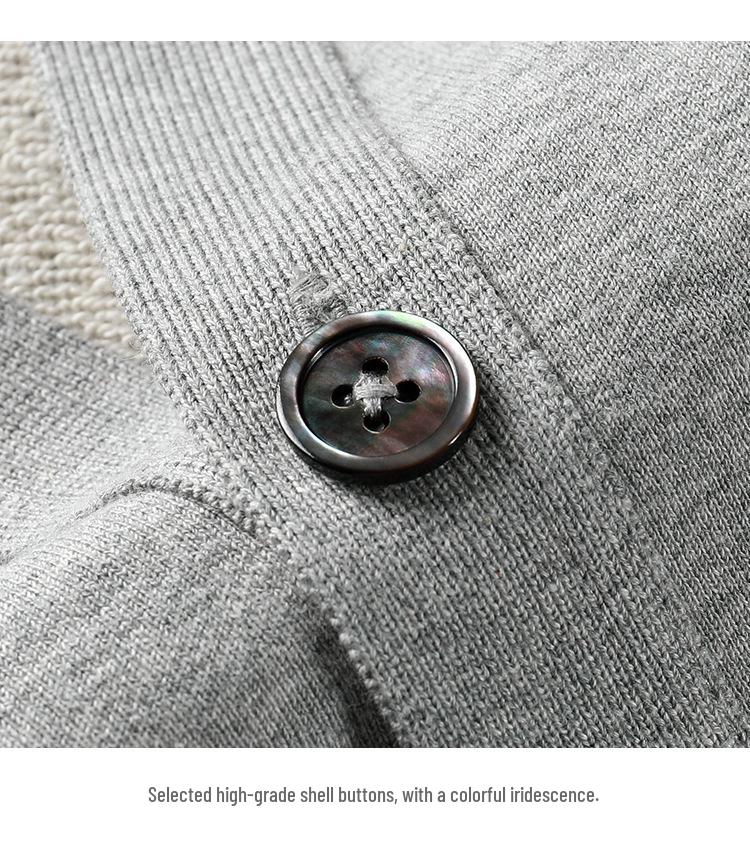 Хлопковый кардиган для весны и осени: Модная красно-бело-синяя куртка-пэчворк для пар (B05)