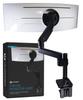 ULTRARM Monitor Large Compatible with Load Capacity Long 6 Axis Gas High VESA Compatible with Additional 2 Expansion Upper and Lower PC Black Arm,