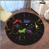 Round Gamer Controller Area Rugs Non -Slip Round Floor Mat Door Mats Carpet For Bedroom Yoga Mat Rugs Living Room
