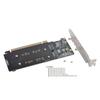 Xiwai 4X NVMe M.2 AHCI - PCIe Express 3.0 Gen3 X16 RAID-карта VROC Raid0 Гипер-адаптер.