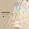 Plus Size Women's Seamless High Waist Cotton Underwear with Antibacterial Extended Crotch - Fits Up To 300 Lbs