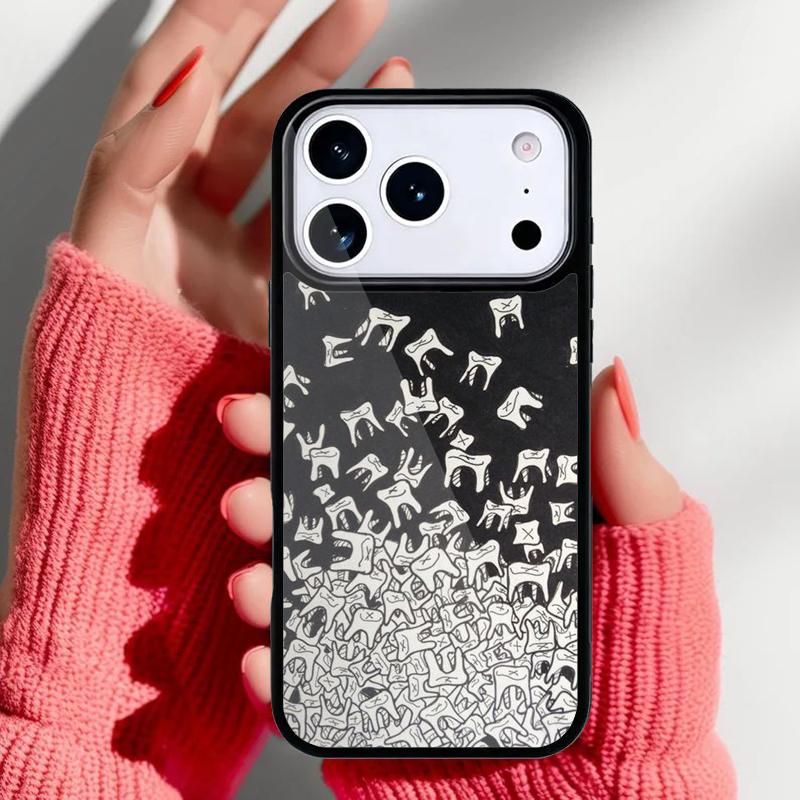 Чехол для телефона с изображением стоматолога, зуба для iPhone 17 16 15 14 13 Pro Max Задняя крышка для 12 11 Pro Coque