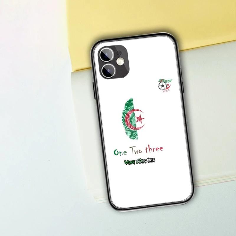 Чехол для телефона FAF Albania DZ для iPhone 13 12 11 XS X 8 7 6 Plus Mini Pro Max SE, черный, из поликарбоната, TPU, из стекла