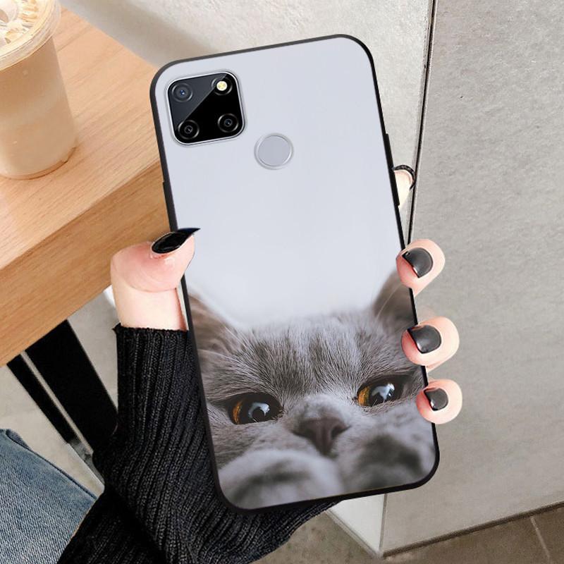 Для OPPO Realme C25 C25S C25Y Чехол Крутой Мягкий Силиконовый Матовый Ударопрочный Задняя Крышка Телефона Для Realme C 25 S Y Capa Funda Coque