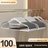 Non-slip Adult Clothes Hangers: No Trace, Thickened, Anti-Shoulder Bump, Dual-Use for Dry/Wet.