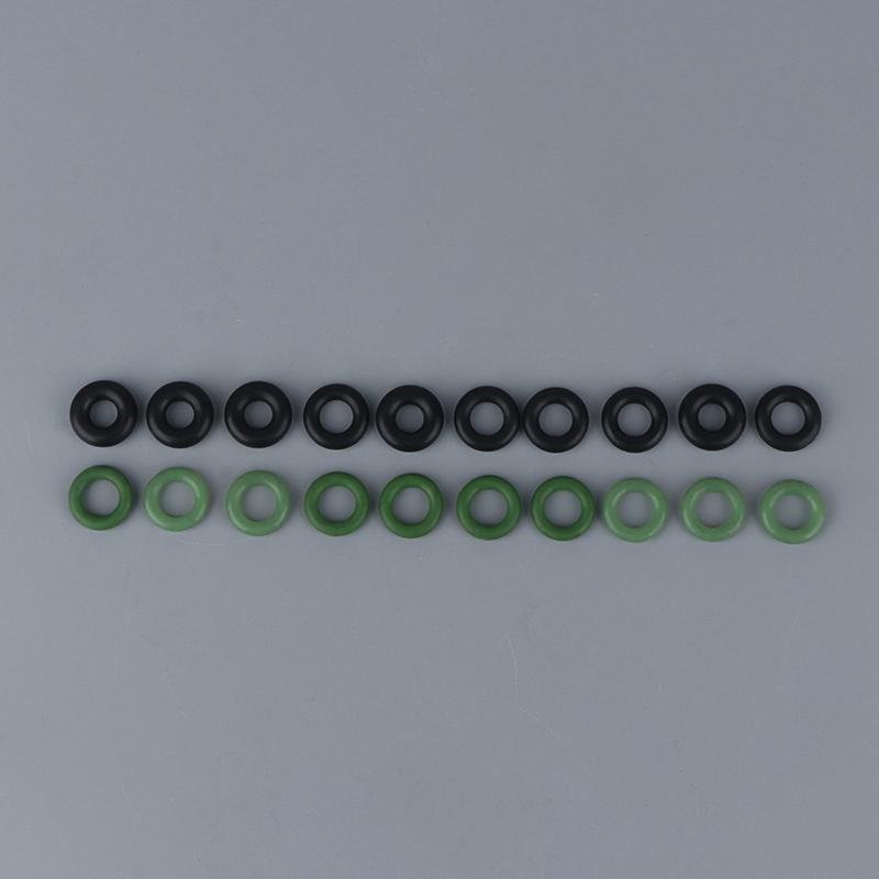 20 шт. Резиновое уплотнительное кольцо Уплотнительное кольцо Маслоуплотнительная прокладка Автомобильное уплотнение Автомобильная резиновая прокладка топливной форсунки