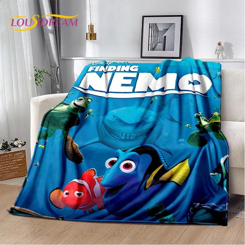 29 Style Cute Finding Nemo Cartoon Sea World Blanket,Flannel Soft Throw Blanket for Home Bedroom Bed Sofa Picnic Office Kid Gift