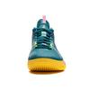 Li Ning BadFive 4 Амортизирующие износостойкие дышащие баскетбольные кроссовки средней высоты Мужские Зеленые ABFU015-10