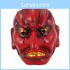 Colorful Resin Hannya Warrior Masks For Festive Cosplay Events Halloween And Christmas