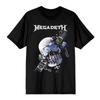 Футболка мужская унисекс Megadeth Band 2026 Tour Album Популярный Графический Хлопок Короткий Рукав Y2k Уличная Одежда Оверсайз Топ