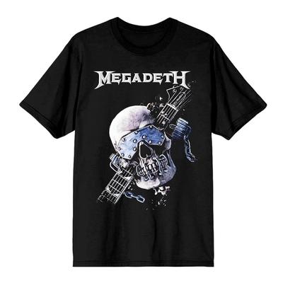Футболка мужская унисекс Megadeth Band 2026 Tour Album Популярный Графический Хлопок Короткий Рукав Y2k Уличная Одежда Оверсайз Топ