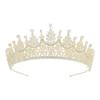 Новые элегантные женские праздничные аксессуары свадебный венец головной убор с бриллиантовой короной свадебные аксессуары для волос