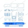 Совместимо с моделями 26 Tank 400/hi4t, Пленка для экрана приборной панели и навигации и Защитная наклейка для центральной консоли.