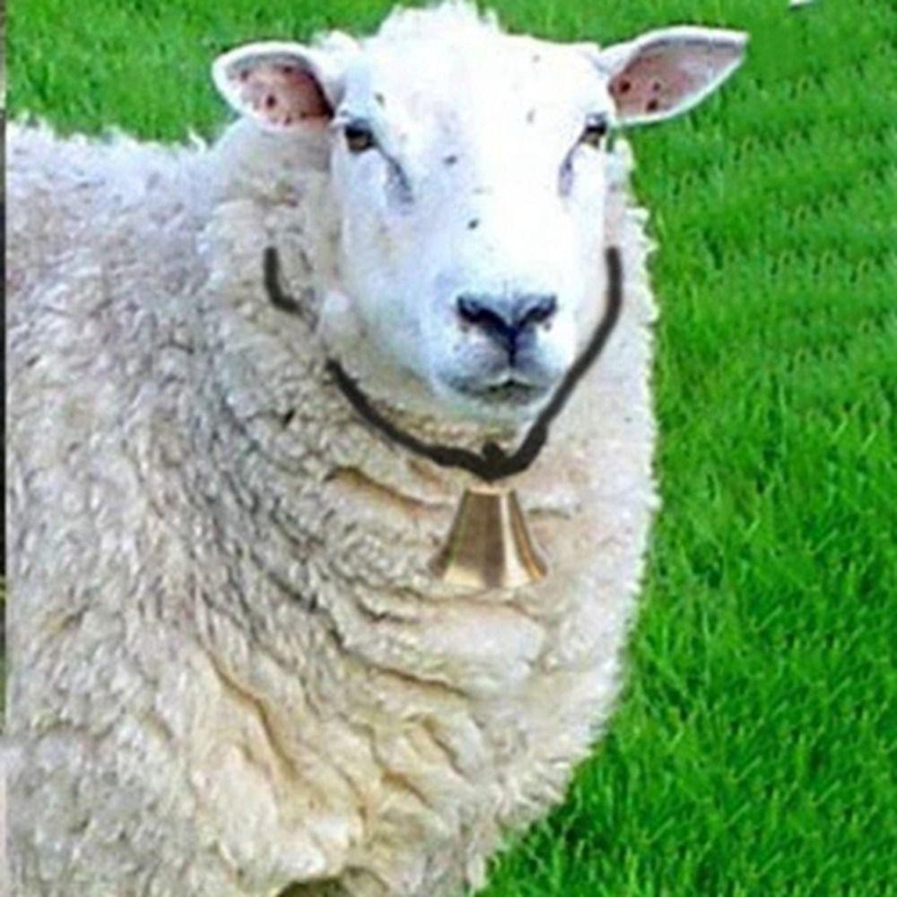 Украшения-колокольчики Предотвращение потерь Чистая медь Фермерский колокол Подвески для питомцев Медный колокольчик Колокольчик для выпаса